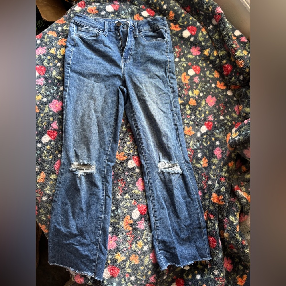 SO Blue Straight Leg Jeans Classic Denim